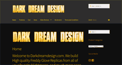 Desktop Screenshot of darkdreamdesign.com