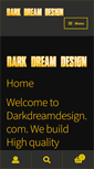 Mobile Screenshot of darkdreamdesign.com